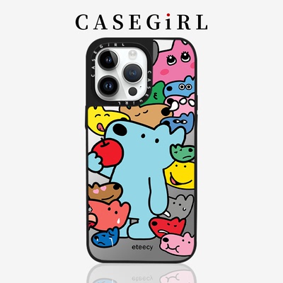 适用苹果CASEGIRL联名网红同款