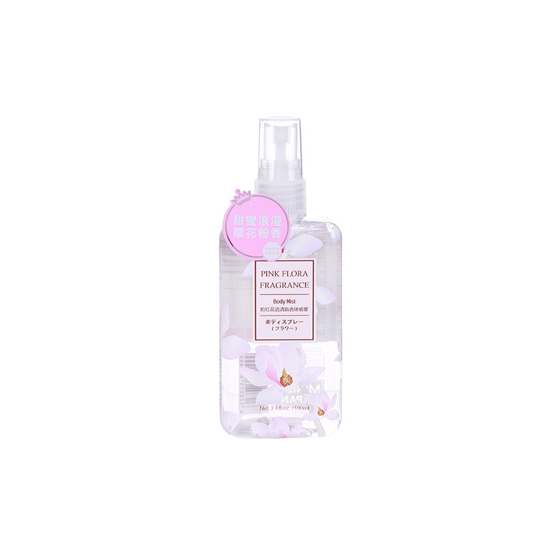 名创优品 粉红花语清新香体喷雾 抖音网红香水喷雾100ml 平价代替