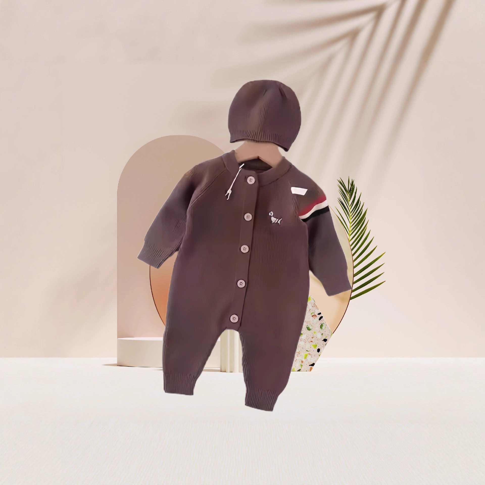 2025婴儿连体衣连帽子针织衫爬服哈衣男女童毛衣外出服针织衫毛衣,童装/婴儿装/亲子装,毛衣/针织衫,淘宝优惠券,粉丝福利购,淘宝优惠卷