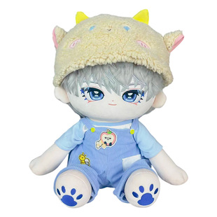 恋与深空周边玩偶沈星回40cm夏以昼棉花娃娃摆件女生抱枕靠枕礼物