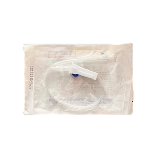 华越一次性体外吸引连接管医用螺旋口吸引管三通引流袋尿袋延长管