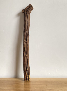 倒刺藤文玩手棍 创意家居根艺装饰摆件 车载自卫棒 原木习武棍