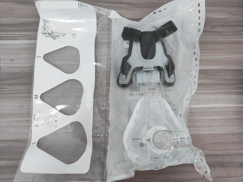 飞利浦医用无创呼吸器机V60 T100配件全脸口鼻面罩口罩AF531大号L