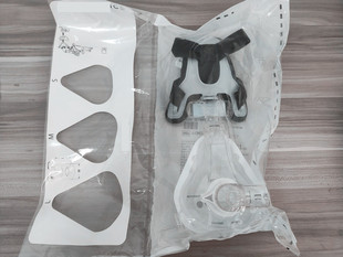 飞利浦医用无创呼吸器机V60 T100配件全脸口鼻面罩口罩AF531大号L