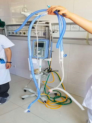 康尔福盛CPAP新生儿婴儿呼吸器机管路鼻塞鼻罩正压发生器帽子头带