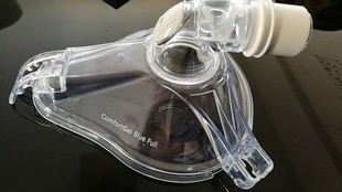 飞利浦呼吸机止鼾器面罩配件塑料架子固定框架支架管路接头接口