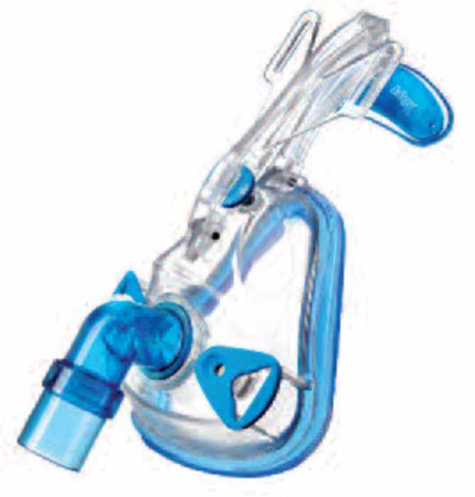 德尔格drager医用无创有创呼吸器机通用配件口鼻全罩面罩无排气孔