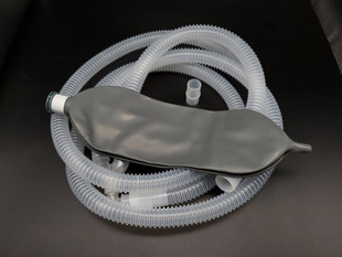 麻醉呼吸机专用一次性配件管路管道管子回路英仕医疗1.5M含模拟肺