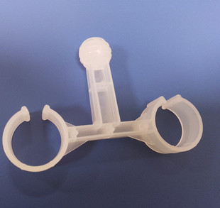 无创有创呼吸器机配件管路管道吊臂固定塑料架子勾子支架吊钩挂钩