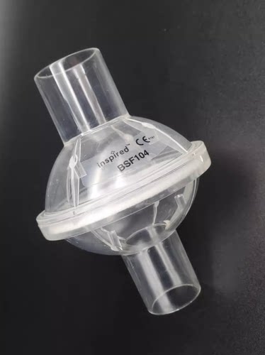 飞利浦/科曼/迈瑞谊安有创无创呼吸机吸入端低阻力细菌病毒过滤器