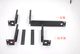 无线话筒机架ULXD4话筒BLX4R接收器SLX4机柜机架子TBNC延长线盲板