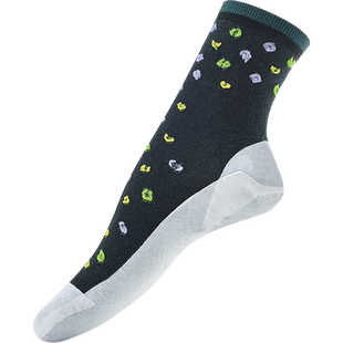 冬天脚后跟防裂袜女全脚护脚足跟男纯色厚干裂开裂棉包脚趾脚裂袜