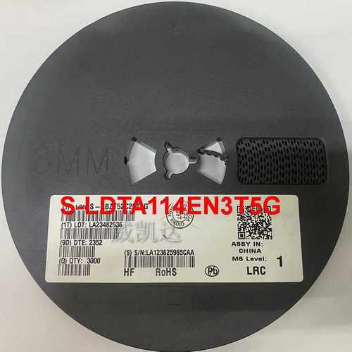 原装LRC乐山品牌 S-LDTA114EN3T5G SMD封装 车规原装原标整盘