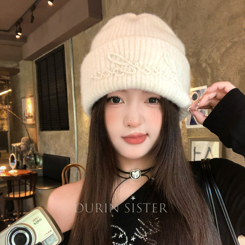 羊毛混纺帽子女款2026新保暖护耳