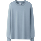 t恤纯棉宽松上衣外穿打底多色圆领情侣款 230g春秋男士 长袖 T230