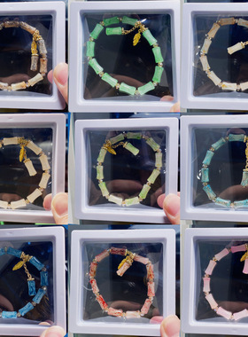 新款竹节小众琉璃民族风女生