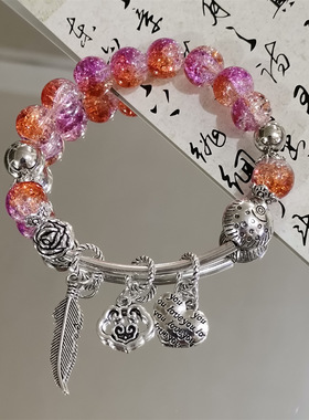 夏季手链琉璃简约女饰品