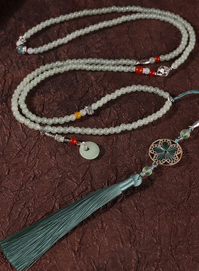 厂家古风项链中式璎珞长背云项圈百搭古风汉服马面裙项链配饰项链