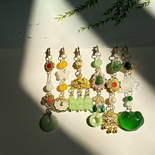 新款复古吊坠气质百搭手工制作胸饰挂件女国风旗袍汉服压襟挂饰