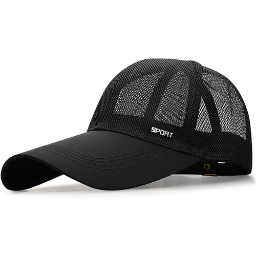 网眼薄遮阳鸭舌帽韩版潮帽棒球帽