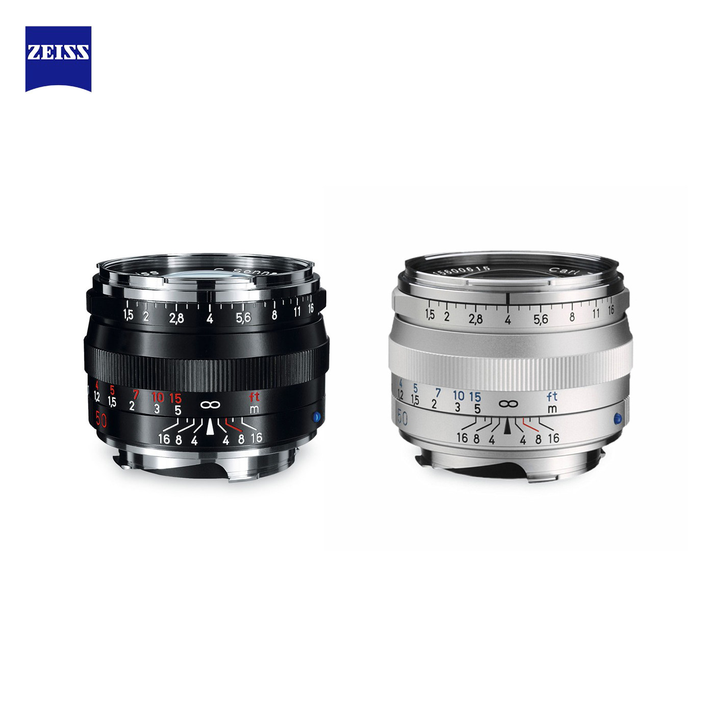 蔡司/ZEISS C Sonnar T*50mm F1.5 ZM银/黑色徕卡M口定焦手动镜头