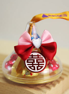 好时喜糖6粒盒装 正品kisses巧克力 结婚庆满月生日礼盒 成品