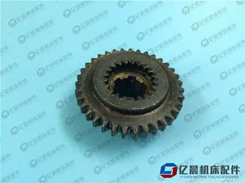 上海江宁机床厂HG28机床配件双联内齿轮 机床配件311机床铣床配件