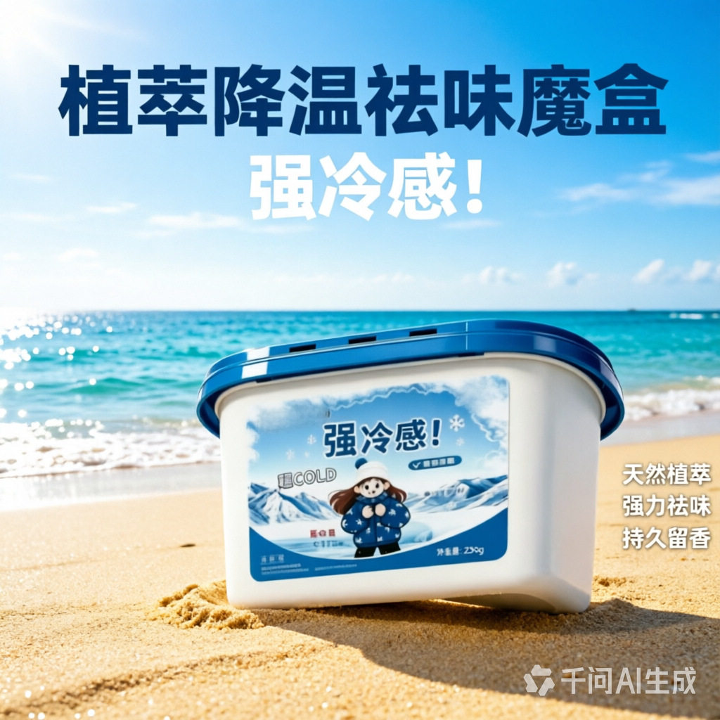 夏日降温神器车内快速降温魔盒祛味留香