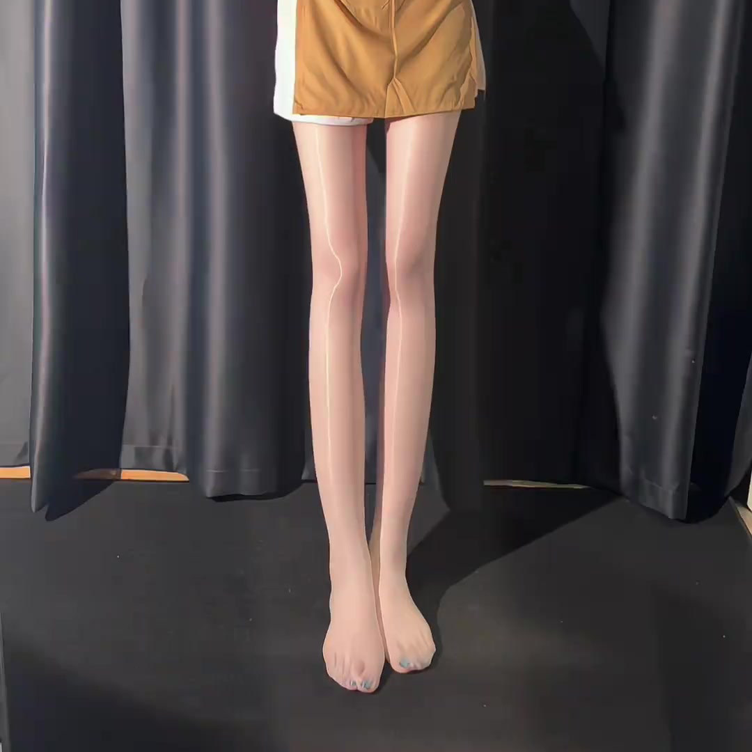 简约高腰连裤袜女士美腿显瘦显腿长高弹防勾丝春秋新款百搭打底袜