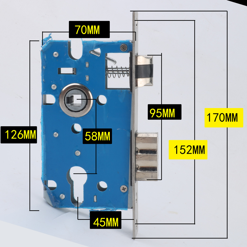 家用卧室门锁锁体通用型5845