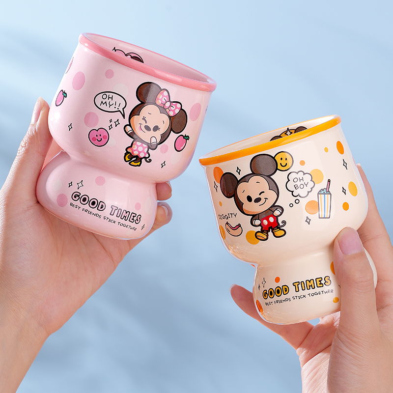 咖啡杯子陶瓷喝水茶杯可爱