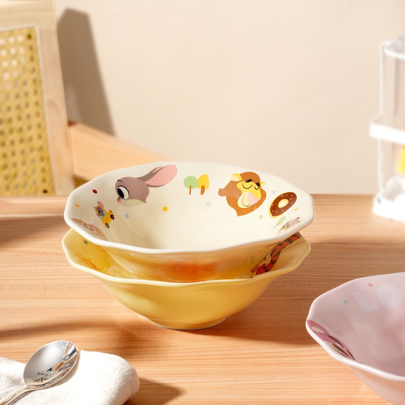 迪士尼维尼熊草莓熊大面碗8英寸