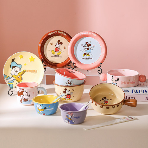 米奇米妮陶瓷餐具4.75英寸