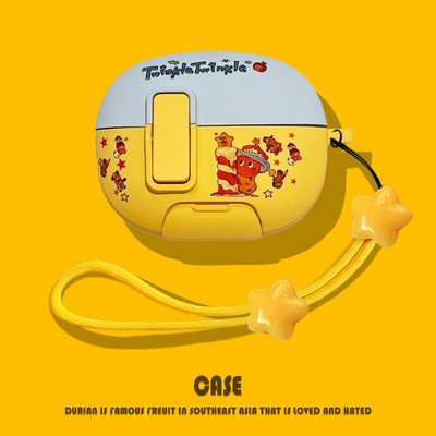 适用Shokz韶音动钛圈OpenDots ONE耳夹式耳机保护套shokz E310耳机壳韶音e310充电仓盒软壳ins弹扣锁扣可支架