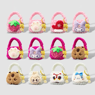 适用iKF Find Air 第5代保护套ikf五代耳机壳ikffindair4代卡通毛绒挂件软壳收纳包袋萌ikf-zing耳机套情侣女