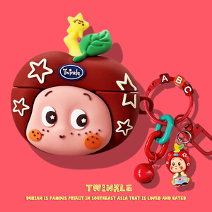 OPPOencofree4保护套oppo enco air4pro保护壳free3蓝牙耳机套clip盒air4i硅胶软壳苹果星星人air2pro壳女