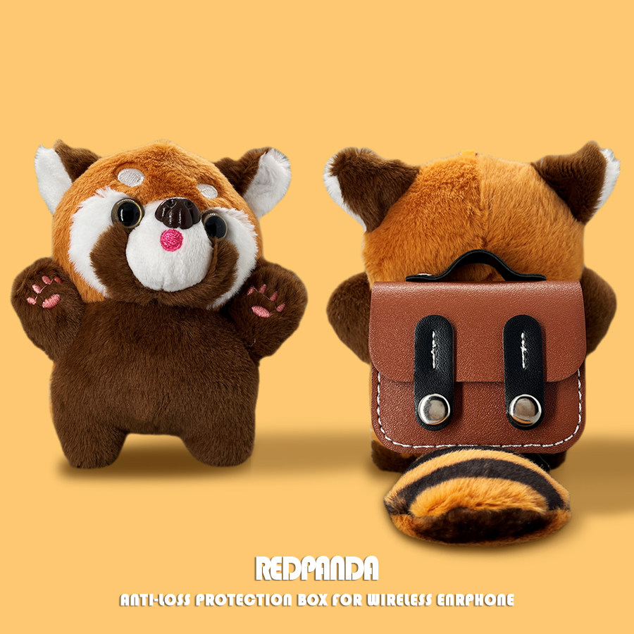 适用华为freeclip2无线蓝牙耳机保护套2025新款华为free clip2耳夹耳机套clip可爱小熊猫软壳se2/3女款华为6i