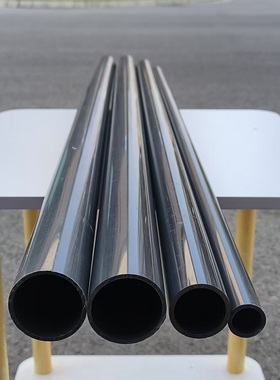 【加厚】耐压深灰色DN15/20/25/32/40/50/65国标塑料UPVC管道管材