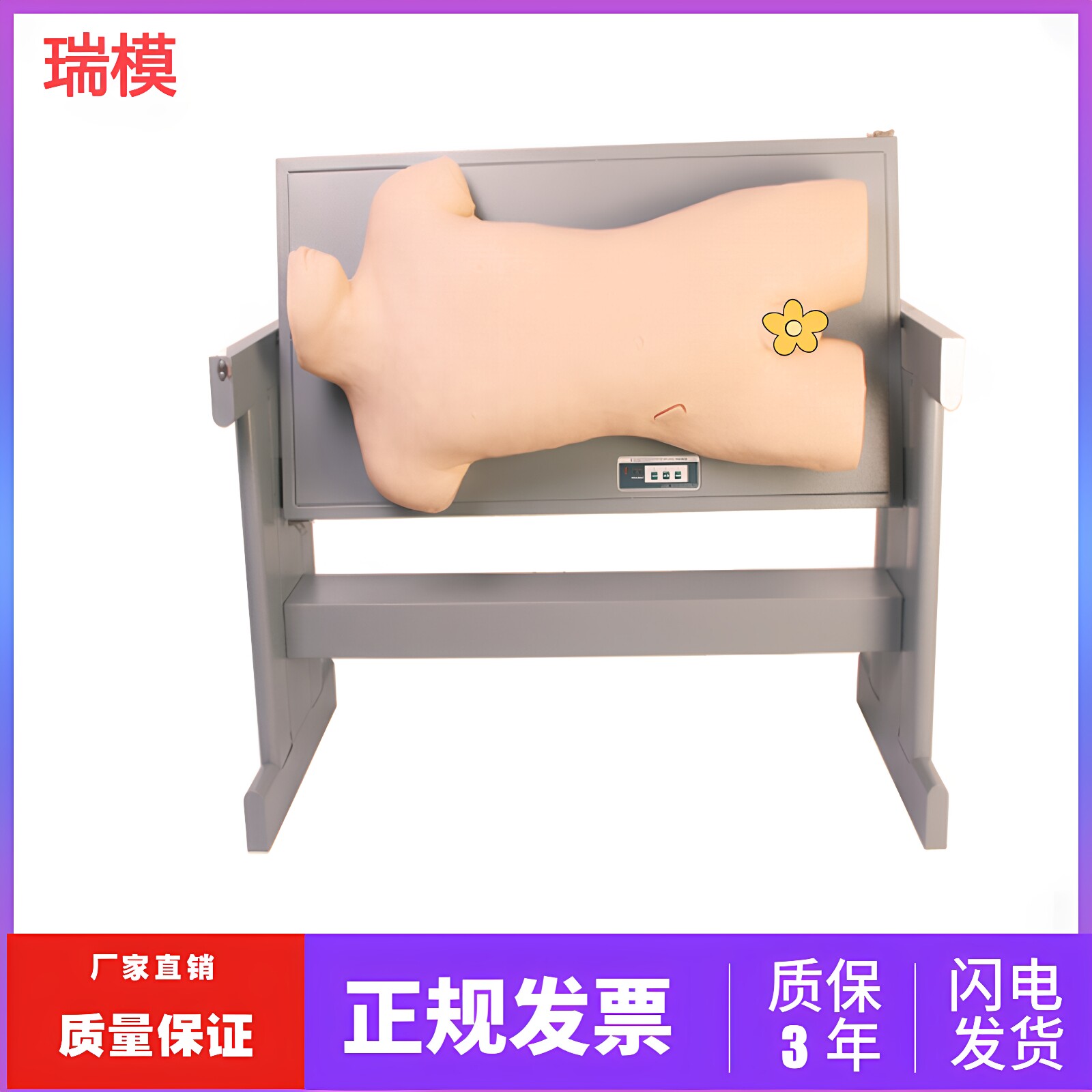 综合穿刺模型 高级综合穿刺术训练与叩诊检查技能模拟人医教学用