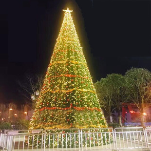 饰 米广场酒店酒吧场景装 饰品大型圣诞树套餐3 圣诞节装