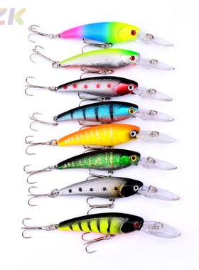 硬饵 8.3g仿生鱼饵 9cm假鱼饵 路亚 米诺鱼饵 黑鱼通吃饵DW1151b4