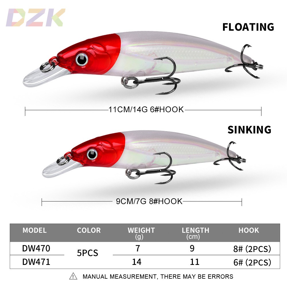路亚饵米诺 9cm 11cm夜光仿生假饵塑料硬饵鱼饵远投浮水米诺高b8