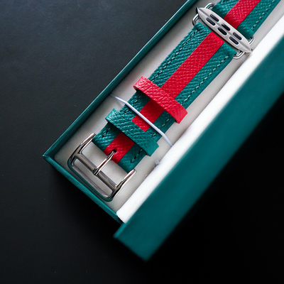 一针一线手工制作时尚拼接撞色