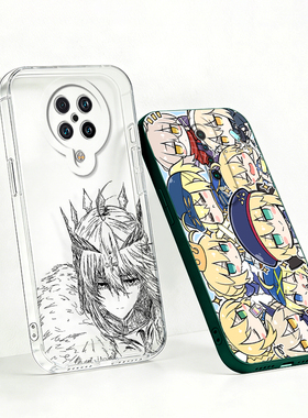 saber适用红米K30至尊纪念版Fate K30 Pro K30i K30s纪念版呆毛王K20 Pro Turbo3透明暗夜绿色手机壳磨砂防摔