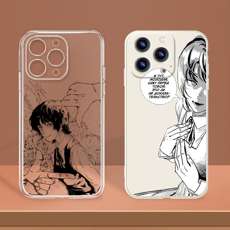 再见绘梨适用iPhone16/15/14 IQOOneo9spro+藤本树漫画VivoY300pro小米15红米Note13/12Pro+定制Turbo3手机壳