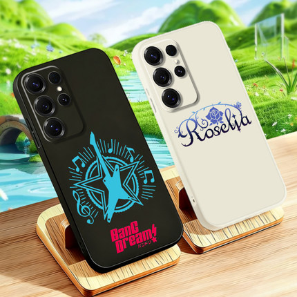 印象适用三星Note20Ultra/10+ roselia软A91 A73/A72/A71定制bangdream高清S21plus/S20/S10+邦邦S21FE手机壳