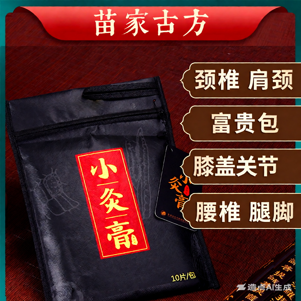 苗东方小灸膏贴 发热敷 颈椎腰椎膝盖关节专用神器受伤修复止疼膏,居家日用,护膝/护腰/护肩/护颈,淘宝优惠券,粉丝福利购,淘宝优惠卷