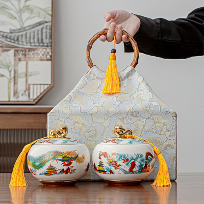 均能手造茶叶罐礼盒装空盒批发