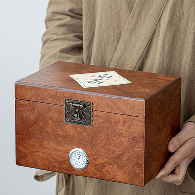 高档白茶包装盒空礼盒半斤通用白牡丹散茶盒木盒茶叶礼盒空盒定制