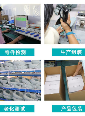 跨境U型按摩枕便携护颈颈部揉捏颈椎按摩器仿真人热敷颈肩按摩仪